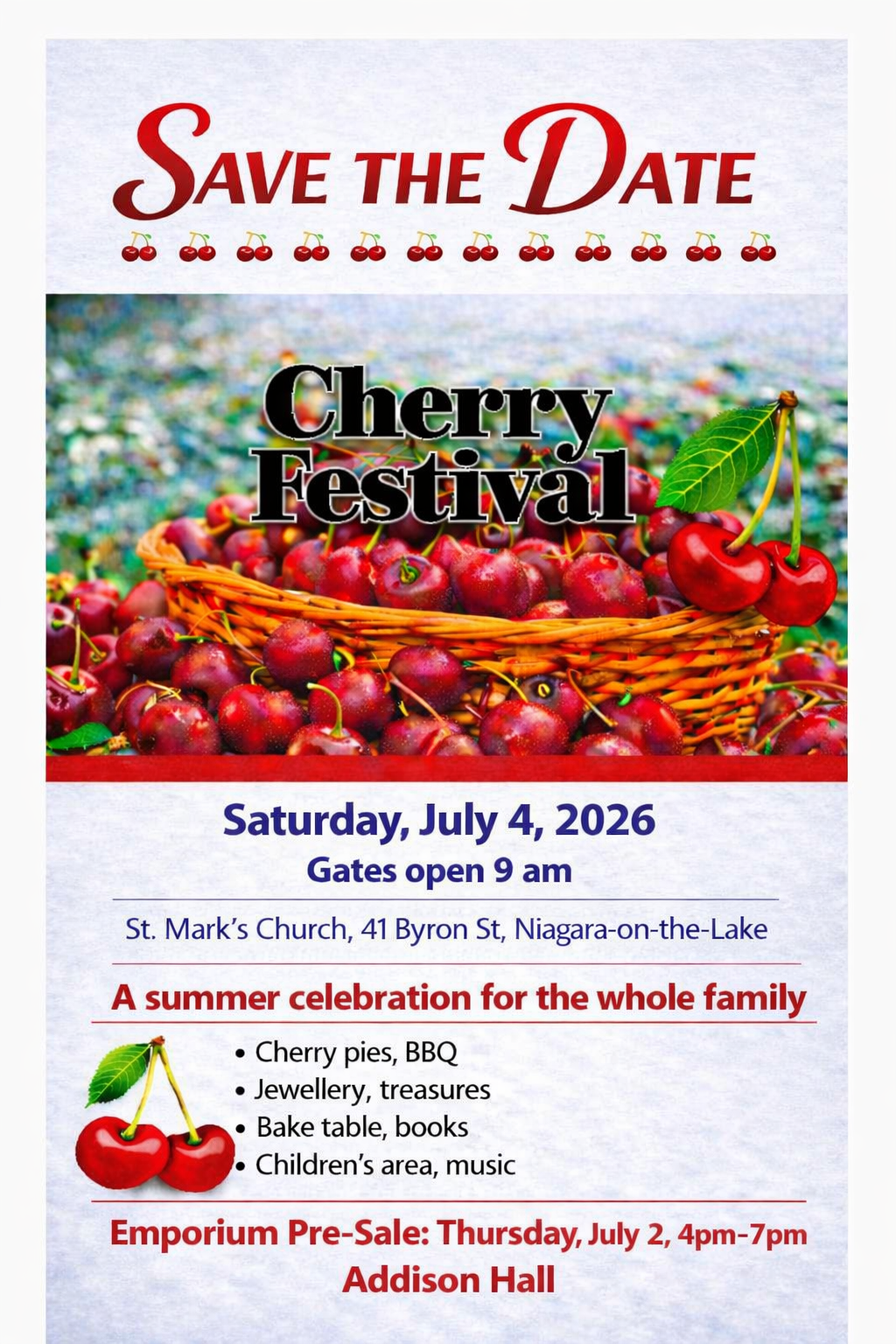 Save the Date
